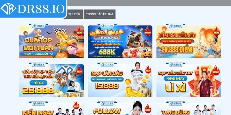 Điều kiện nhận khuyến mãi DR88